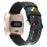Ethnic Style Genuine Leather Cloth Watch Band Replacement for Fitbit Versa 2 / 1 - Multi-color - 5