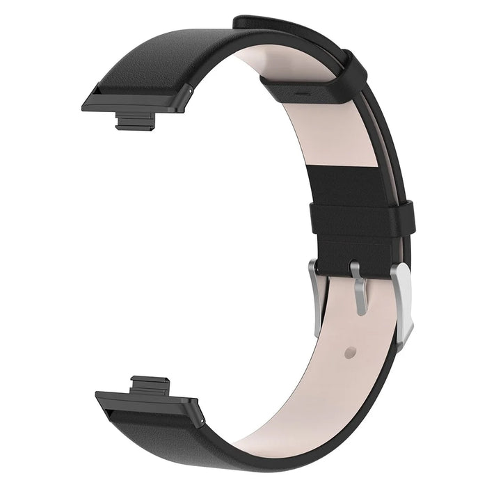 For Huawei Watch Fit 3 Smart Watch Silicone Strap Wrist Band Replacement - Black - 4