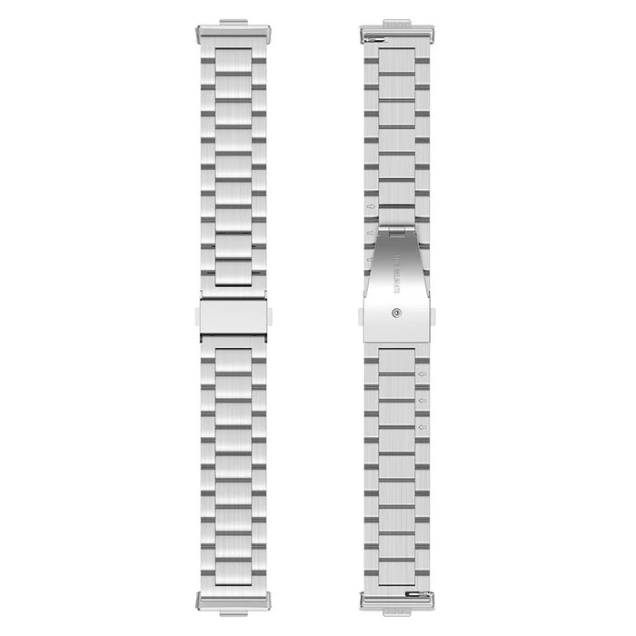 For Huawei Watch Fit 3 Stainless Steel Strap Smart Watch Replacement Band with Tool - Silver - 3