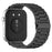 For Huawei Watch Fit 3 Replacement Band 3-Bead Stainless Steel Watch Strap with Tool - Black - 1