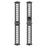 For Huawei Watch Fit 3 Replacement Band Smart Watch Stainless Steel Strap with Tool - Black+Silver+Black - 3