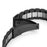 For Huawei Watch Fit 3 Replacement Band Smart Watch Stainless Steel Strap with Tool - Black+Silver+Black - 5