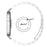 For Huawei Watch Fit 3 Replacement Band Smart Watch Stainless Steel Strap with Tool - Black+Silver+Black - 6