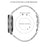 For Huami Amazfit Bip 3 / Bip 3 Pro Stainless Steel Strap Line Design Replacement Wrist Band - Silver - 4