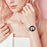 For Samsung Galaxy Watch FE 40mm / Watch4 / Watch5 40 / 42 / 44 / 46mm Replacement Strap Stainless Steel Wrist Band - Silver - 6