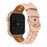 Rivet Punk Style Genuine Leather Watch Replace Strap for Apple Watch Series 11 10 42mm / 9 8 7 41mm / SE3 SE2 SE 6 5 4 40mm / 3 2 1 38mm - Pink - 3