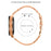 For Gabb Watch 1 Stainless Steel Watch Strap Replacement Wrist Band - Rose Gold - 4
