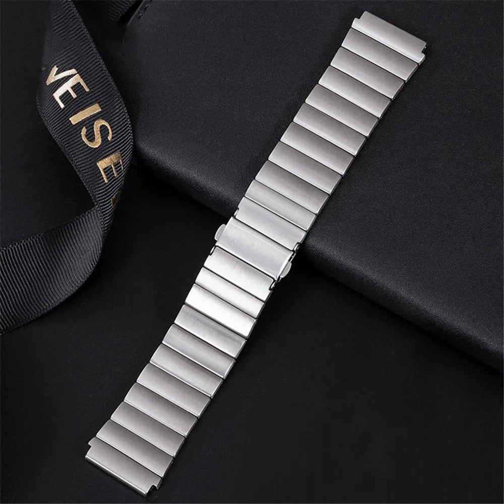 For Huawei Watch GT4 / GT3 / GT2 46mm Titanium Alloy Smartwatch Strap 22mm - Silver - 1