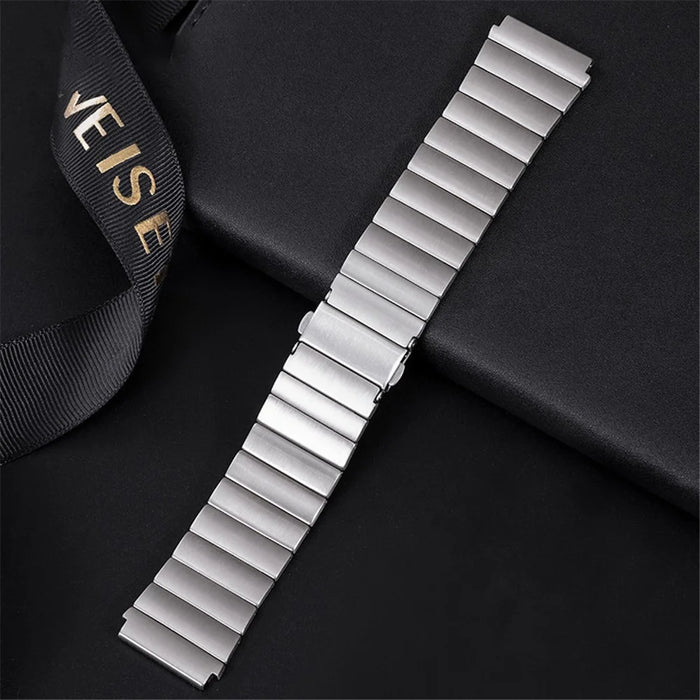 For Huawei Watch GT4 / GT3 / GT2 46mm Titanium Alloy Smartwatch Strap 22mm - Silver - 1