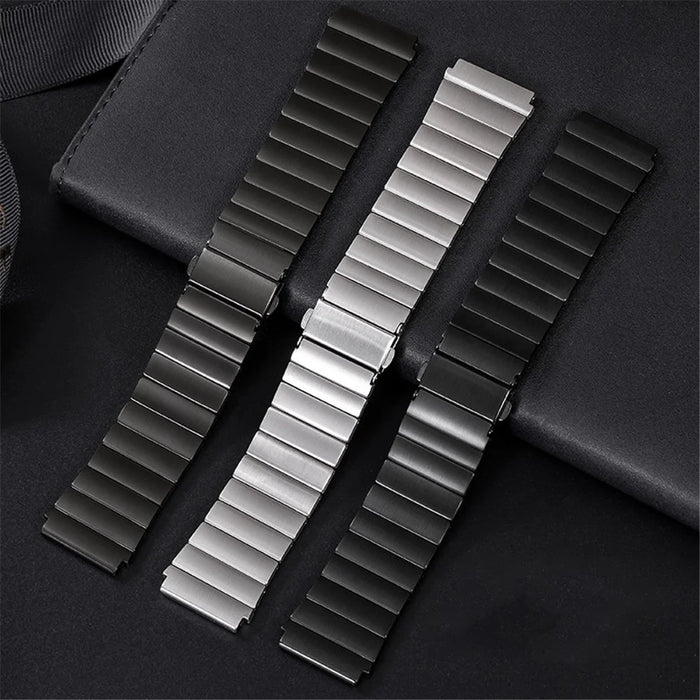 For Huawei Watch GT4 / GT3 / GT2 46mm Titanium Alloy Smartwatch Strap 22mm - Silver - 4
