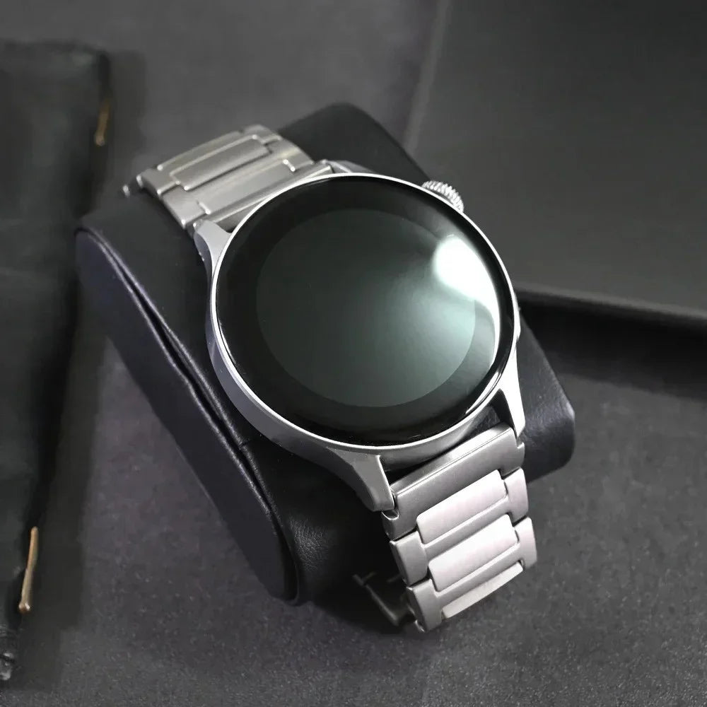 For Huawei Watch GT 2/3/4 46mm/Xiaomi Mi Watch/Samsung Titanium Alloy Watch Strap 22mm - Titanium - 4