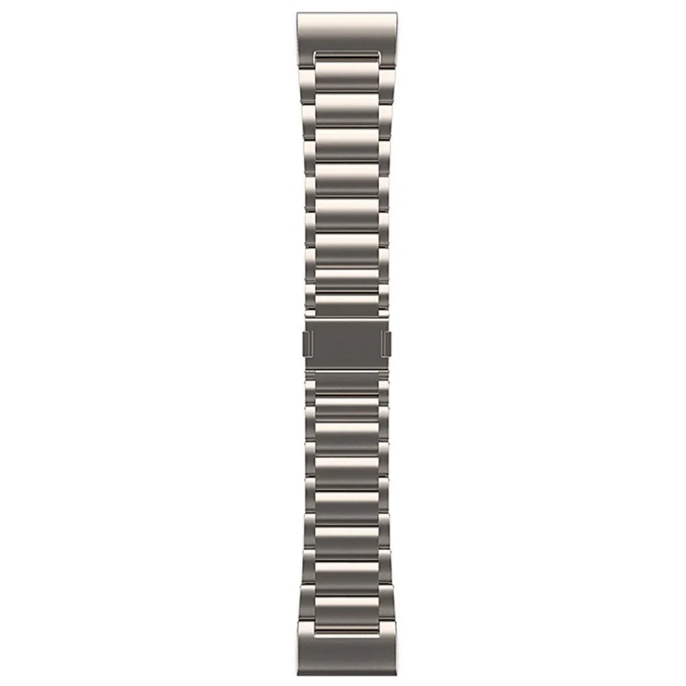 For Garmin Fenix 7 / Forerunner 965 / 955 / 945 / 935 Watch Band 22mm Magnetic Clasp Metal Titanium Alloy Strap - Titanium - 3
