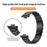 For Huawei Watch Fit 3 Stainless Steel Watch Strap Replacement Wrist Band - Black - 4