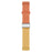 Universal 22mm Woven Watch Strap Silver Magnetic Buckle Replacement Wrist Band - Orange+Yellow - 2