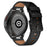 For Huawei Watch GT 3 42mm / GT 3 Pro 43mm Top Layer Cowhide Adjustable Wrist Band 20mm Watch Strap - Black - 1
