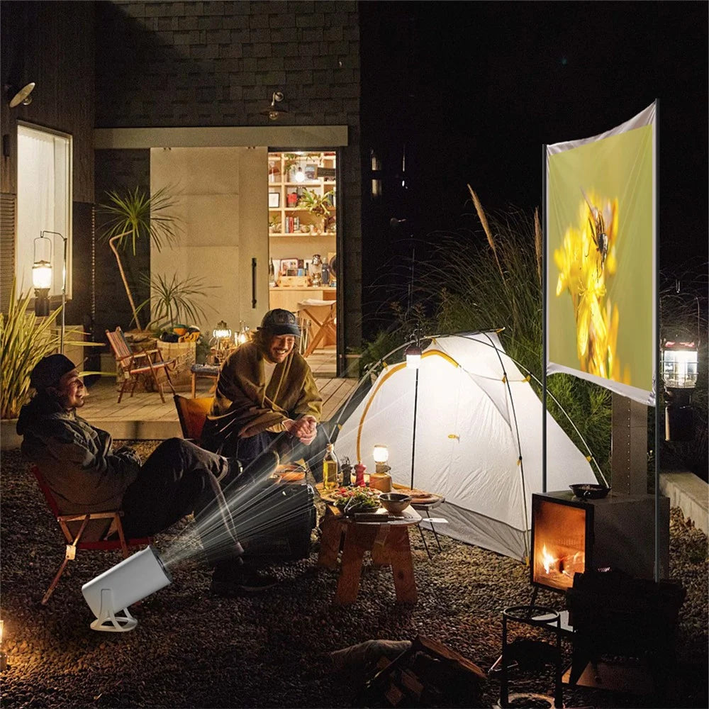 S40 1024*600P Android 11 WiFi6 Bluetooth-compatible Smart Projector Home Theater Projector Support 4K Video - US Plug - 7
