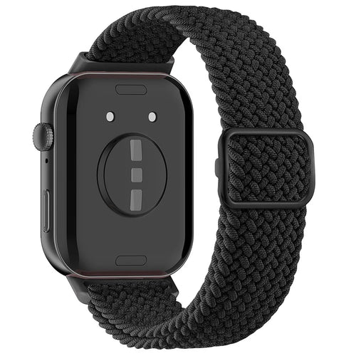 For Huawei Watch Fit 3 Adjustable Nylon Braided Watch Band Woven Style Wrist Strap - Style A - 1