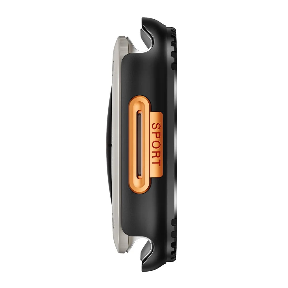 Watch Case for Apple Watch Series SE3 / SE2 / SE1 /  6 / 5 / 4 44mm Metal Protective Frame - Black - 3