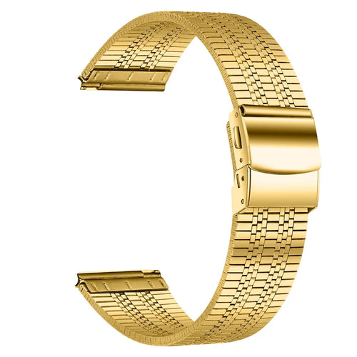 20mm Wrist Band for Garmin Vivomove Style  /  Garminmove Style Stainless Steel Watch Strap - Gold - 1