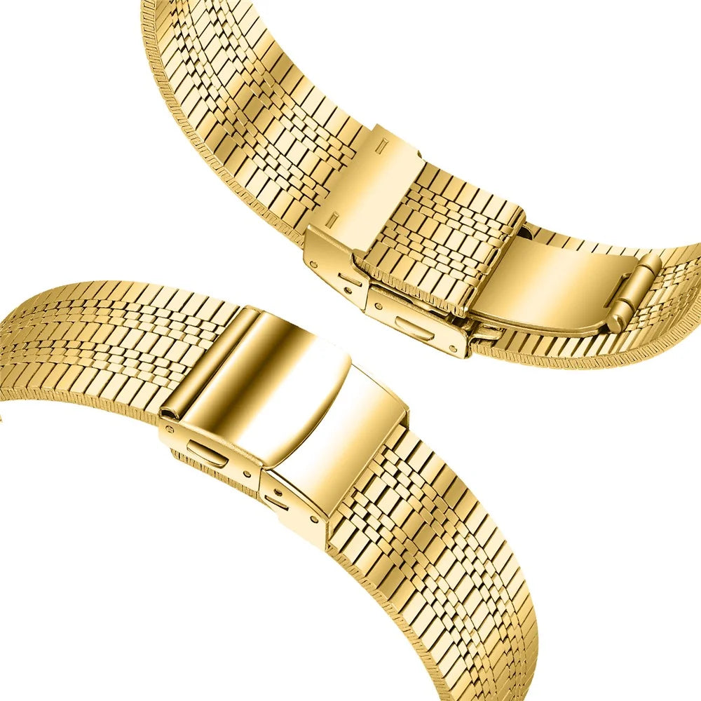 20mm Wrist Band for Garmin Vivomove Style  /  Garminmove Style Stainless Steel Watch Strap - Gold - 3