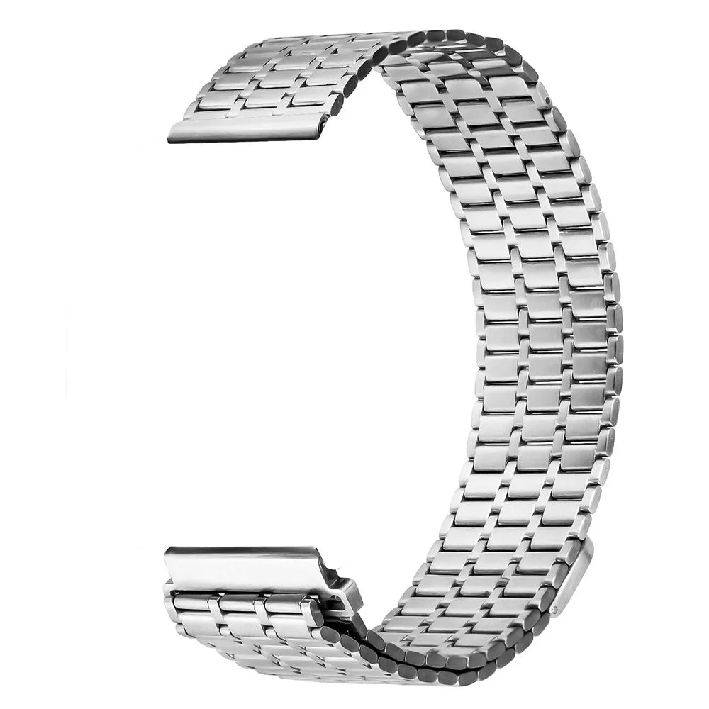 For Garmin Vivomove Style / Vivomove / Vivomove HR Sport / Garminmove Style Magnetic Stainless Steel Watch Band - Silver - 2