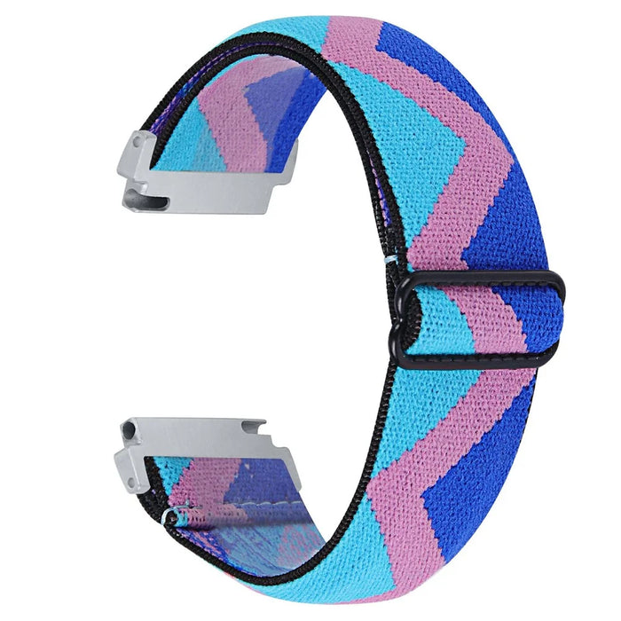 For Garmin Vivomove 3 / GarminMove 3 20mm Elastic Jacquard Fabric Watch Strap Replacement - 1 - 1