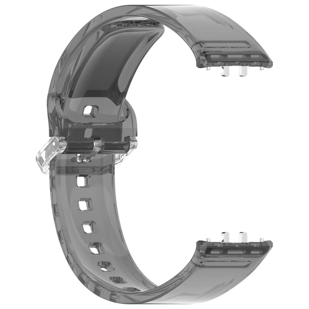 For Samsung Galaxy Fit3 R390 TPU Watch Band Change Color Wrist Strap - Black - 3