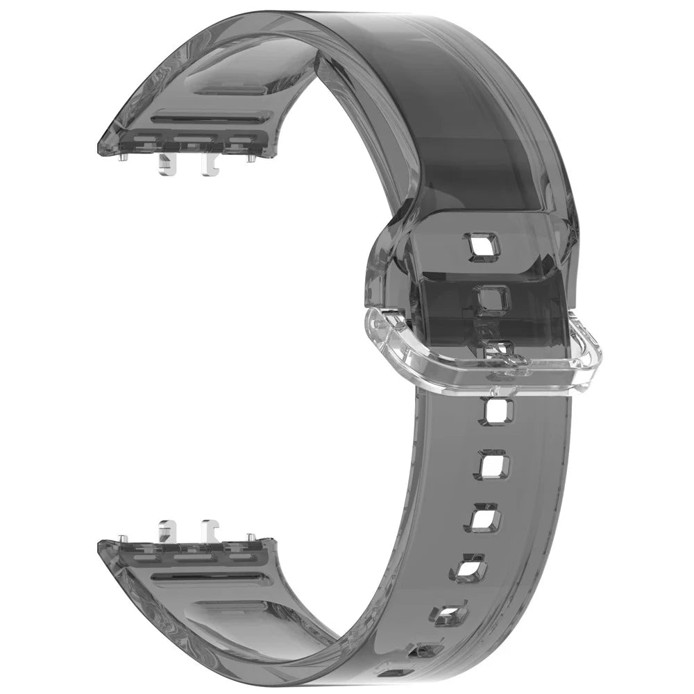 For Samsung Galaxy Fit3 R390 TPU Watch Band Change Color Wrist Strap - Black - 4