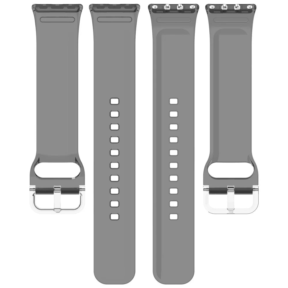 For Samsung Galaxy Fit3 R390 TPU Watch Band Change Color Wrist Strap - Black - 5