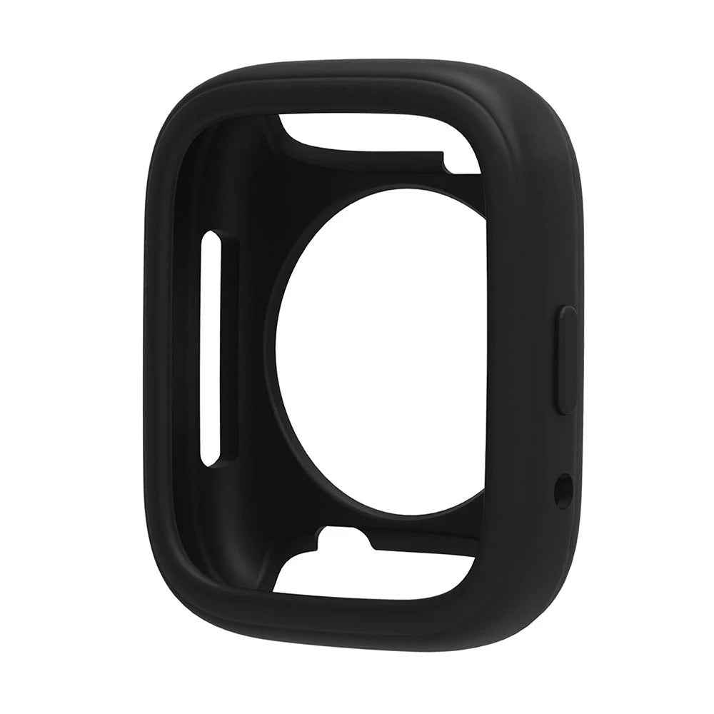 For Xiaomi Redmi Watch 3 Active Silicone Strap Replacement Wrist Band with Watch Case - Black - 3