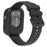 For Huawei Watch Fit 3 Silicone Band Wrist Strap with Watch Case - Black - 2