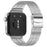 For Huawei Watch Fit 3 Replacement Band 316L Stainless Steel Metal Strap, Silver - 1