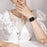 For Huawei Watch Fit 3 Band 316L Stainless Steel Replacement Strap - Silver / Black - 5