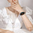 For Huawei Watch Fit 3 Band 316L Stainless Steel Replacement Strap, Black - 5