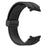 For Samsung Galaxy Watch7 40mm Replacement Band Magnetic Folding Black Buckle Silicone Strap - Black - 3