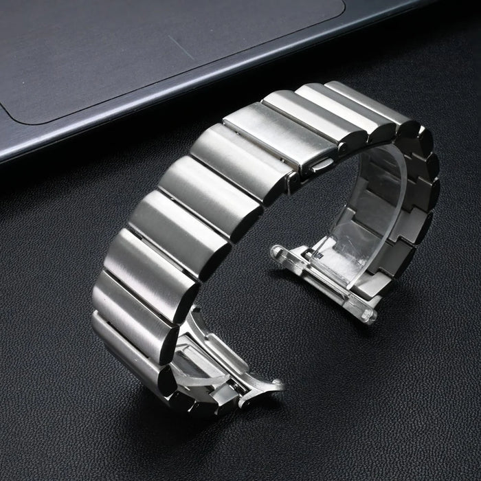 For Samsung Galaxy Watch Ultra2 47mm / Watch Ultra (2025) 47mm / Watch Ultra 47mm Titanium Alloy Strap Smart Watch Replacement Band - Silver - 2