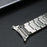 For Samsung Galaxy Watch Ultra2 47mm / Watch Ultra (2025) 47mm / Watch Ultra 47mm Titanium Alloy Strap Smart Watch Replacement Band - Silver - 5
