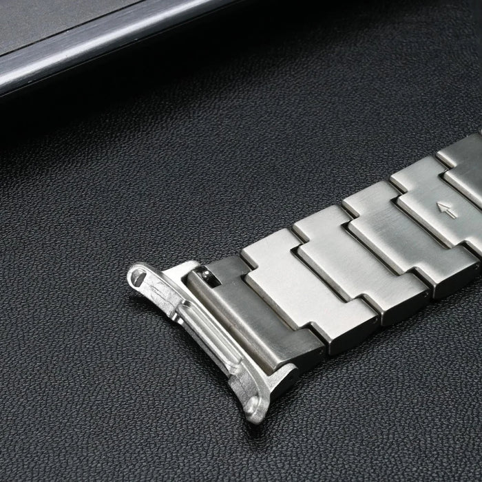For Samsung Galaxy Watch Ultra2 47mm / Watch Ultra (2025) 47mm / Watch Ultra 47mm Titanium Alloy Strap Smart Watch Replacement Band - Silver - 5