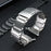 For Samsung Galaxy Watch Ultra2 47mm / Watch Ultra (2025) 47mm / Watch Ultra 47mm Replacement Band 3-Bead Titanium Alloy Watch Strap - Silver - 6