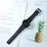 For Garmin Fenix 3 / 5 / 5X / 6X / 7X 22mm Universal Smart Watch Genuine Cow Leather Band Replacement Strap - Black+Nappa Texture - 5
