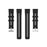 Metal Buckle Soft Silicone Watch Band Strap Replacement for Honor Watch ES - Black - 2