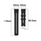 Metal Buckle Soft Silicone Watch Band Strap Replacement for Honor Watch ES - Black - 7