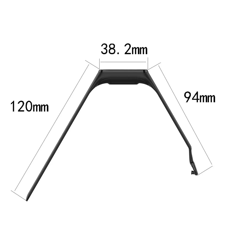 Integrated Frame Case Silicone Watch Strap for Samsung Galaxy Fit2 SM-R220 - Black - 6