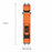For Huami Amazfit T-Rex 2 Replacement Strap Outdoor Magic Tape Nylon Watch Band - Orange - 4