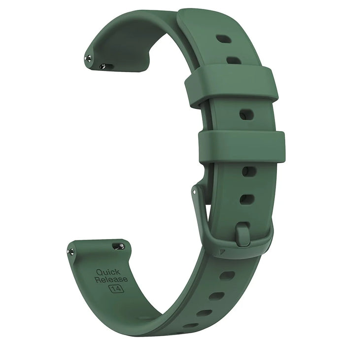 KALEBOL For Garmin Lily 2 Silicone Watch Strap Wrist Band Replacement - Midnight Green - 2