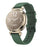 KALEBOL For Garmin Lily 2 Silicone Watch Strap Wrist Band Replacement - Midnight Green - 4