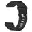 For Garmin Forerunner 920XT Watch Strap Silicone Band with Spring Bar and Screwdriver - Black - 3