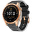 For Garmin Fenix 7S Quickfit 20mm Transparent Design Watch Strap Adjustable Silicone Band - Black - 2
