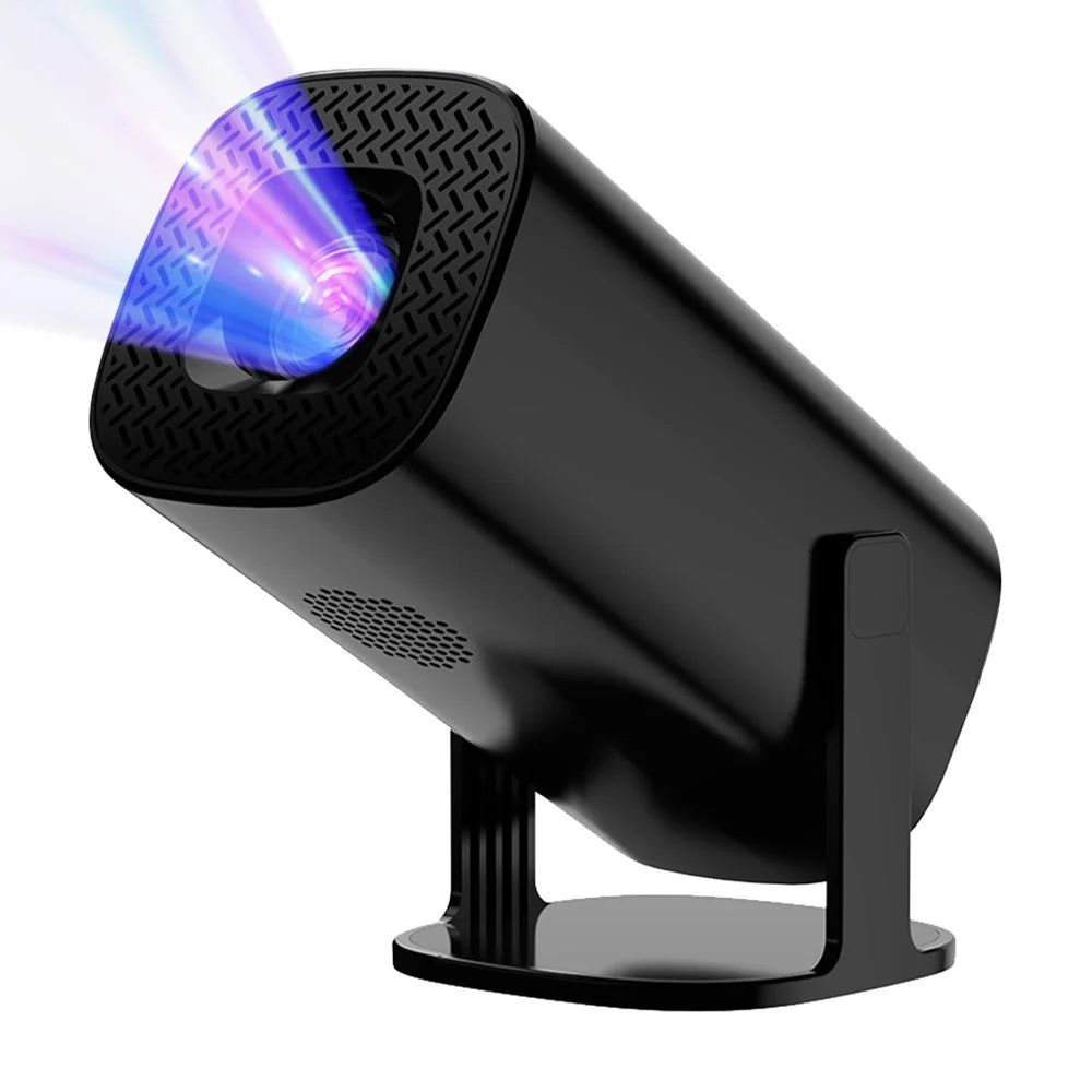 P30 Mini Projector Android 11 WiFi 6 4K 1080P Bluetooth-Compatible 5.0 Home Cinema Projector - Black / US Plug - 1