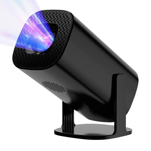 P30 Mini Projector Android 11 WiFi 6 4K 1080P Bluetooth-Compatible 5.0 Home Cinema Projector - Black / US Plug - 1